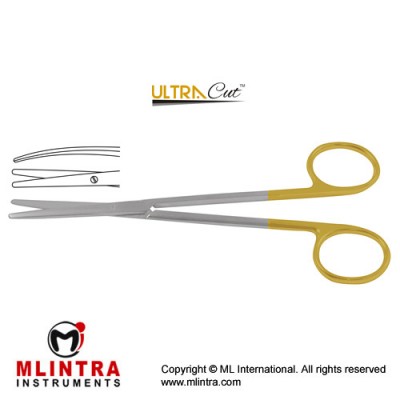 UltraCut™ TC Metzenbaum-Fine Dissecting Scissor - Slender Pattern Curved Stainless Steel, 14.5 cm - 5 3/4" UltraCut™ TC Metzenbaum-Fine Dissecting Scissor - Slender Pattern Curved Stainless Steel, 14.5 cm - 5 3/4"